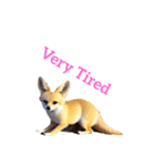 キツネ fennec fox（個別スタンプ：37）