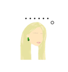オシャレ好きgirls〜long hair version〜（個別スタンプ：19）
