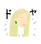 オシャレ好きgirls〜long hair version〜（個別スタンプ：30）