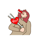 It's a small face ！！（個別スタンプ：11）
