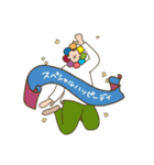 It's a small face ！！（個別スタンプ：33）