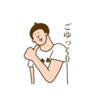 It's a small face ！！（個別スタンプ：40）