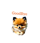 ポメラニアン pomeranian（個別スタンプ：10）