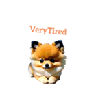 ポメラニアン pomeranian（個別スタンプ：37）