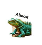 イグアナ iguana（個別スタンプ：1）