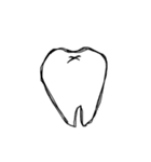 歯らしょー（個別スタンプ：1）
