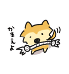 柴犬ムクちゃんスタンプ（個別スタンプ：1）