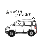 車の絵のスタンプ 11（個別スタンプ：7）