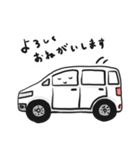 車の絵のスタンプ 11（個別スタンプ：8）