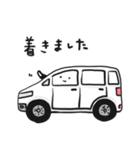 車の絵のスタンプ 11（個別スタンプ：16）