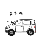 車の絵のスタンプ 11（個別スタンプ：22）