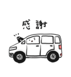 車の絵のスタンプ 11（個別スタンプ：38）