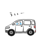 車の絵のスタンプ 11（個別スタンプ：39）