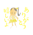 たいし画伯の色鉛筆絵スタンプ（個別スタンプ：13）