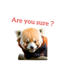 レッサーパンダ red panda2（個別スタンプ：2）