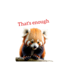 レッサーパンダ red panda2（個別スタンプ：32）