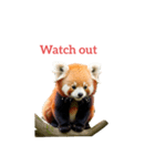 レッサーパンダ red panda2（個別スタンプ：39）