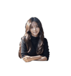 AI美女 #4（個別スタンプ：6）