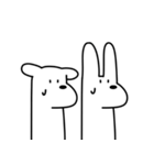 いぬぴとうさぴ（個別スタンプ：5）