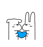 いぬぴとうさぴ（個別スタンプ：36）