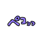 手書きカラー文字②（個別スタンプ：24）