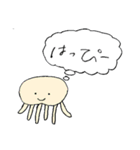 ゆるーい海月（個別スタンプ：6）