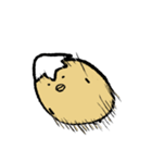 感情的なひよこ（個別スタンプ：14）