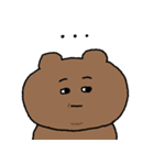 目の柔らかいクマ 3（個別スタンプ：8）