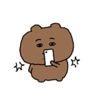目の柔らかいクマ 3（個別スタンプ：13）