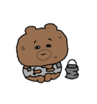 目の柔らかいクマ 3（個別スタンプ：23）
