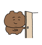 目の柔らかいクマ 3（個別スタンプ：24）