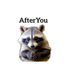 アライグマ raccoon2（個別スタンプ：1）