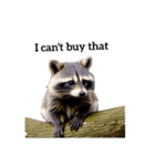 アライグマ raccoon2（個別スタンプ：16）