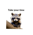 アライグマ raccoon2（個別スタンプ：30）