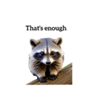 アライグマ raccoon2（個別スタンプ：32）