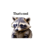 アライグマ raccoon2（個別スタンプ：33）