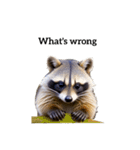 アライグマ raccoon2（個別スタンプ：38）