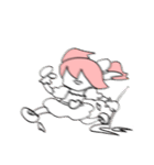 5＜ヵヽ"(≠魔 法 少 女 D X〜 ！ [kawaii]（個別スタンプ：11）