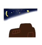 乱暴なすず本 恋愛⑪の2（個別スタンプ：1）