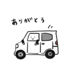 車の絵のスタンプ 13（個別スタンプ：6）