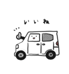 車の絵のスタンプ 13（個別スタンプ：11）