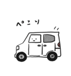 車の絵のスタンプ 13（個別スタンプ：19）