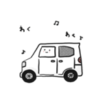 車の絵のスタンプ 13（個別スタンプ：34）