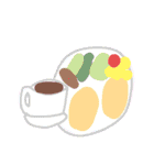 乱暴なすず本 恋愛⑪の4（個別スタンプ：2）