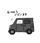 車の絵のスタンプ 14（個別スタンプ：36）