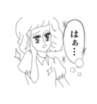 昭和レトロ少女漫画風スタンプ（個別スタンプ：2）