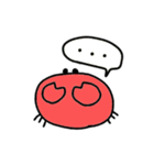 ゆるいカニさん（個別スタンプ：13）