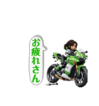 バイク女子の関西弁スタンプ（個別スタンプ：19）