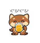 ビール犬のスタンプ（個別スタンプ：2）