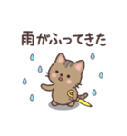 ねこのお天気レポート（個別スタンプ：7）